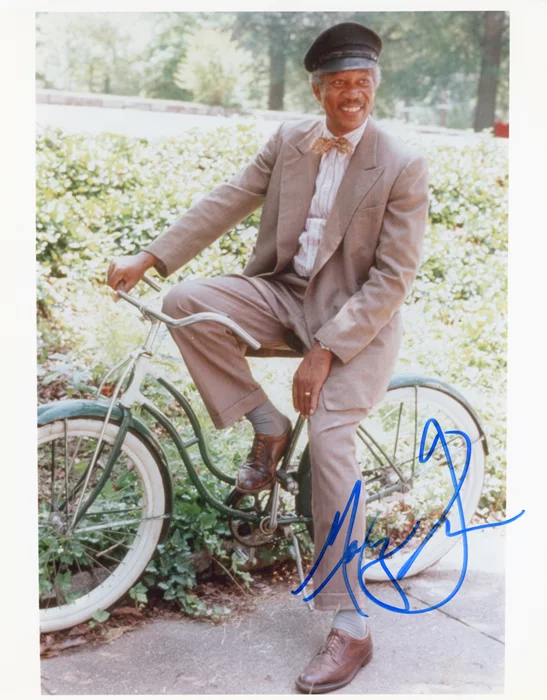 Morgan Freeman autograph