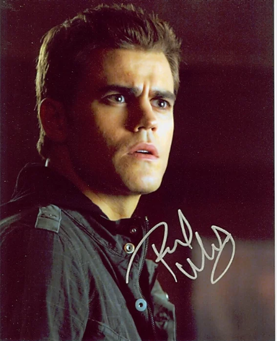 Paul Wesley autograph