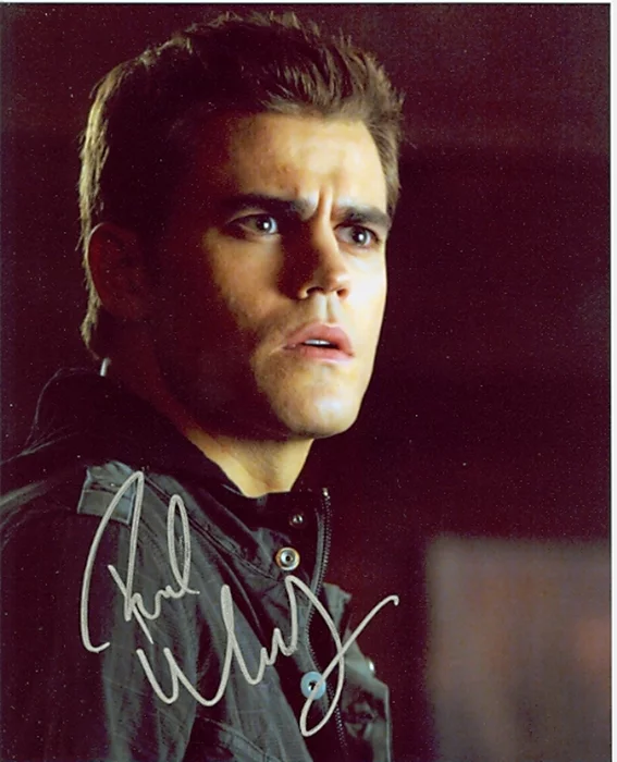 Paul Wesley autograph