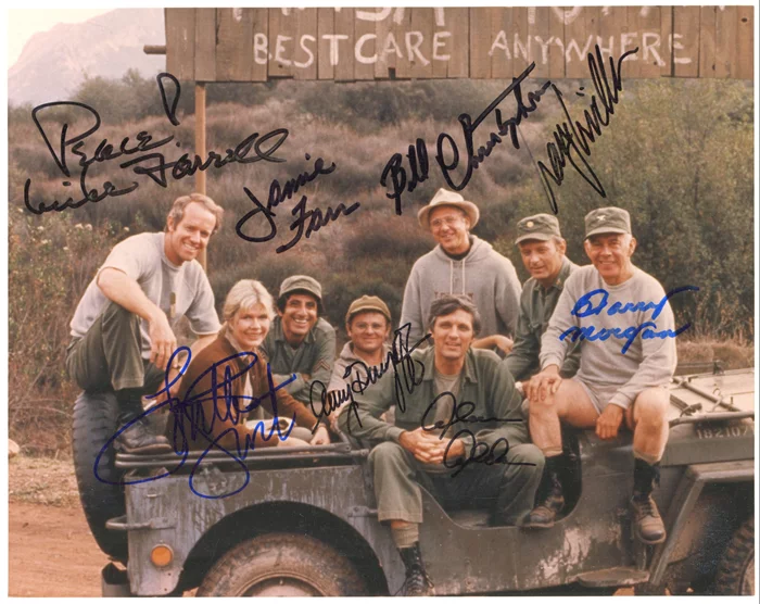 M*A*S*H autograph