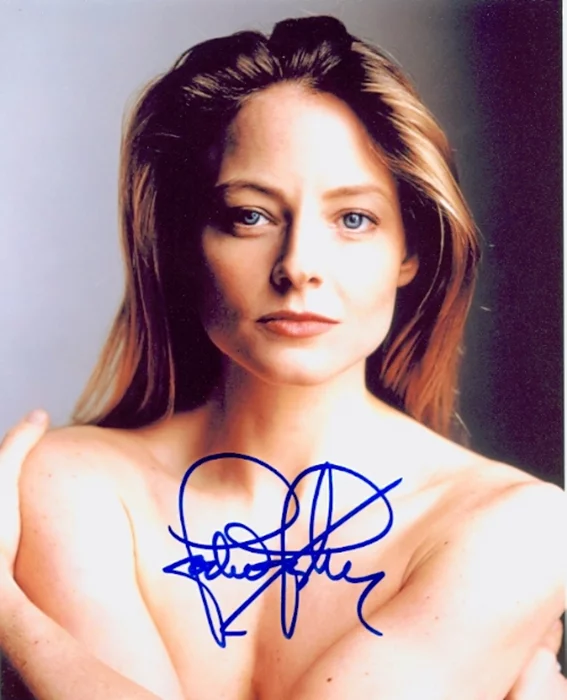 Jodie Foster autograph
