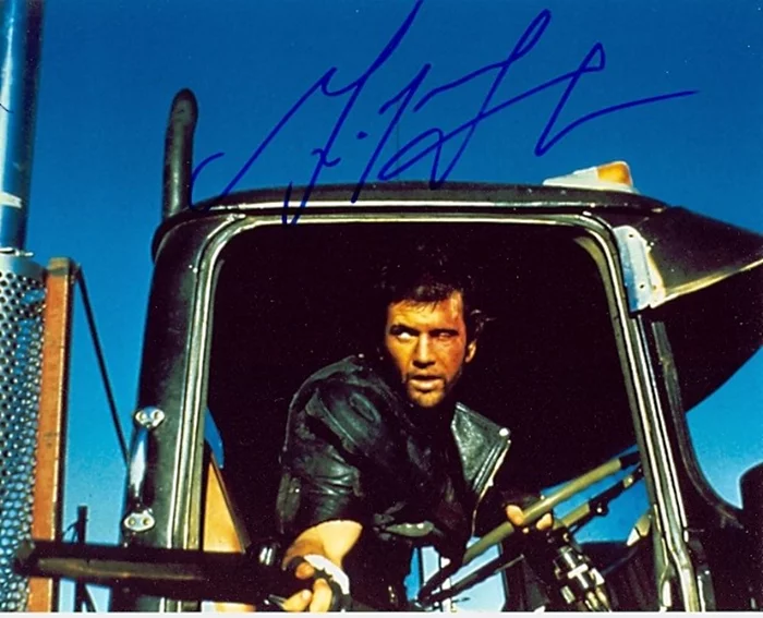 Mel Gibson autograph