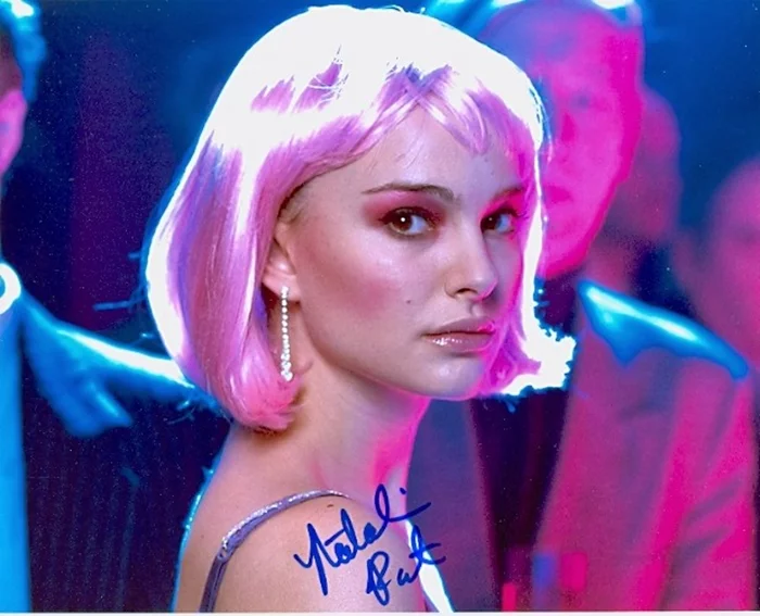Natalie Portman autograph