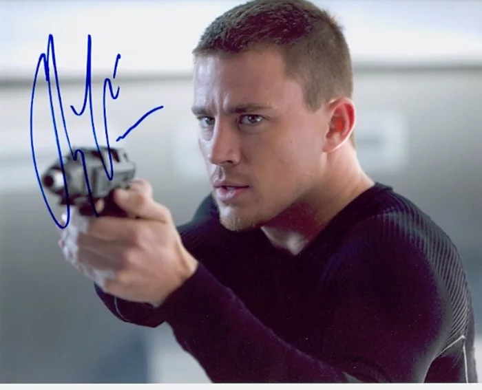 Channing Tatum autograph