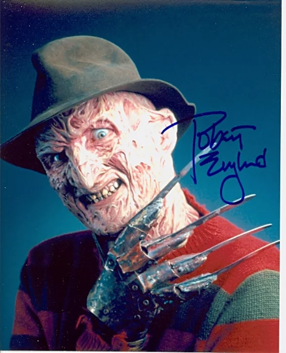 Robert Englund autograph