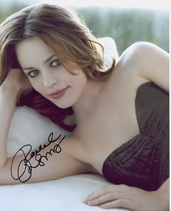 Rachel McAdams autograph