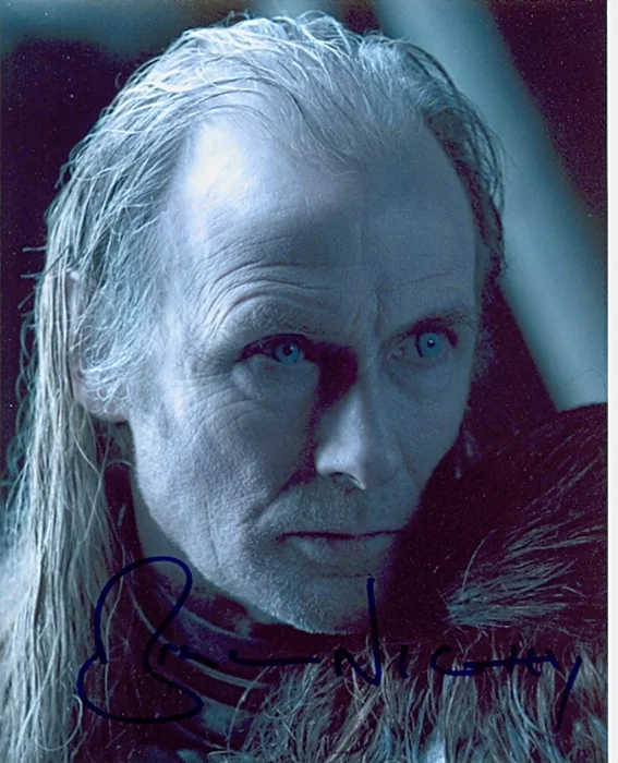 Bill Nighy autograph