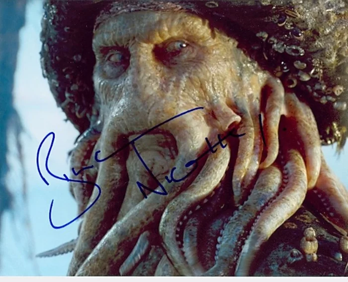Bill Nighy autograph