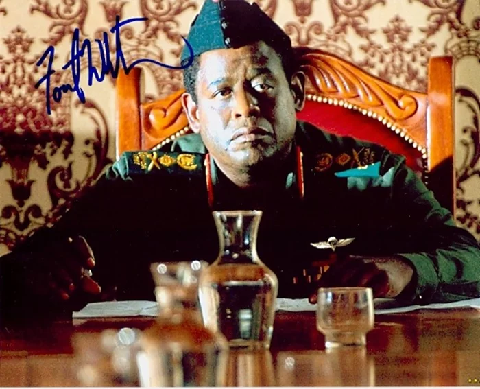 Forest Whitaker autograph