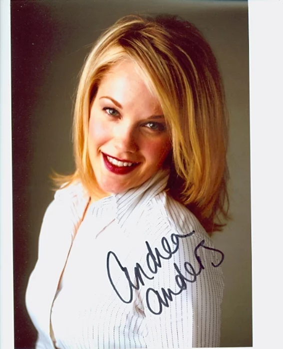 Andrea Anders autograph