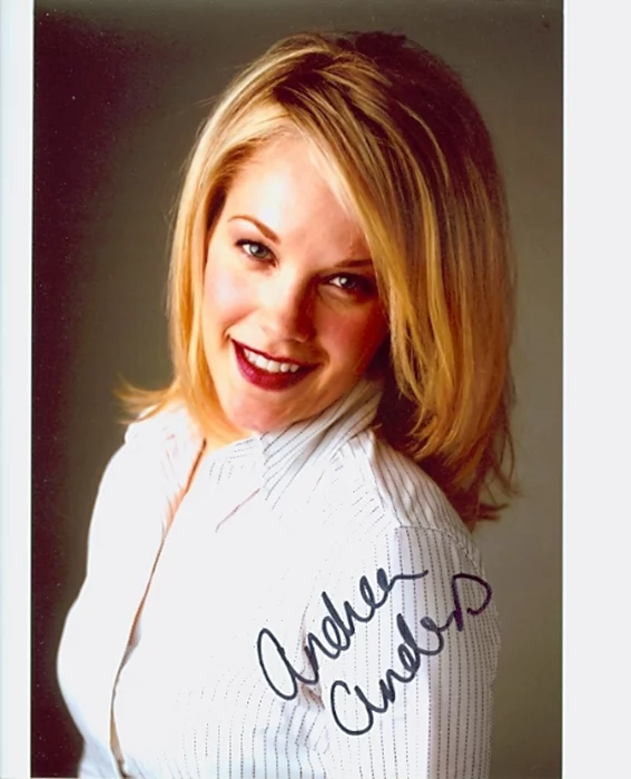 Andrea Anders autograph