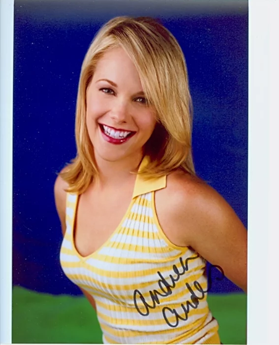 Andrea Anders autograph