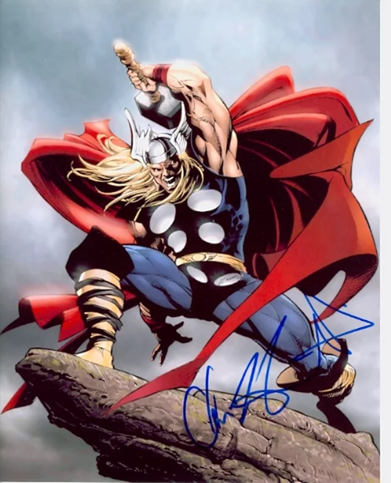 Chris Hemsworth autograph