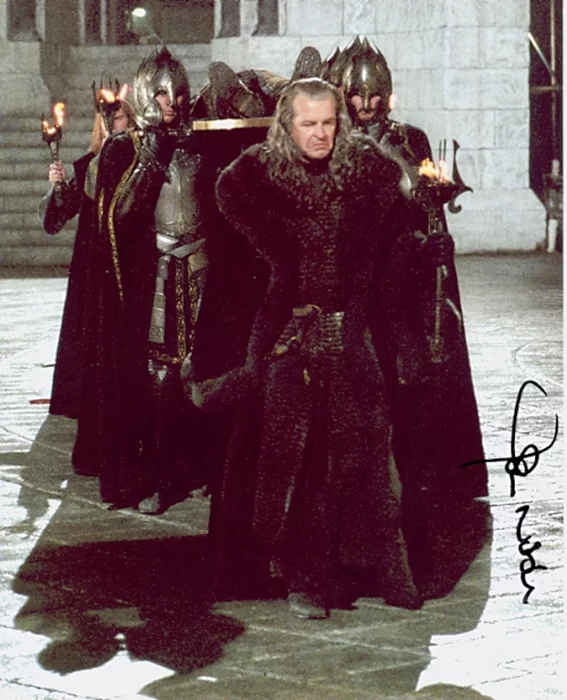 John Noble autograph