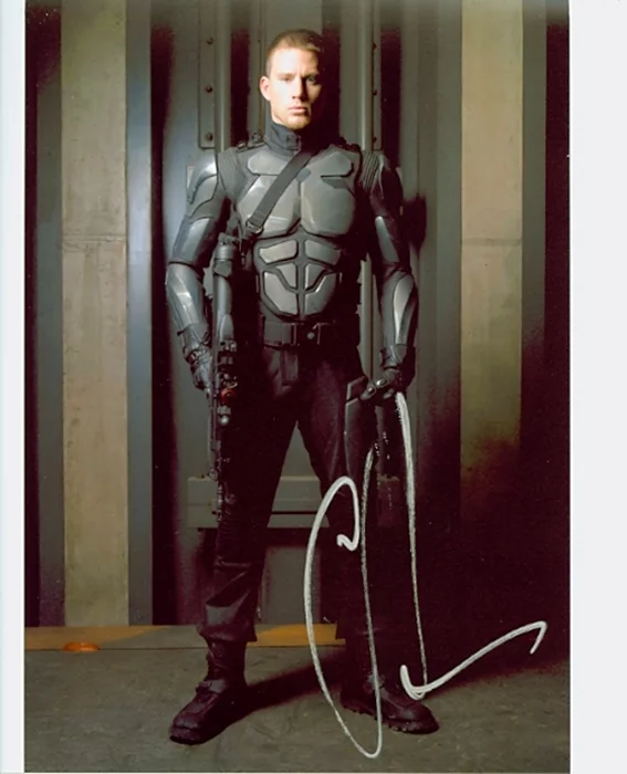 Channing Tatum autograph