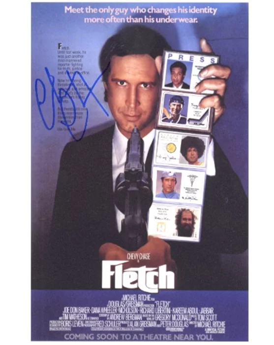 Chevy Chase autograph