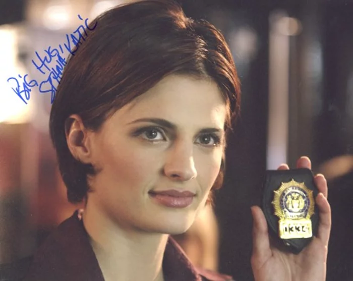 Stana Katic autograph