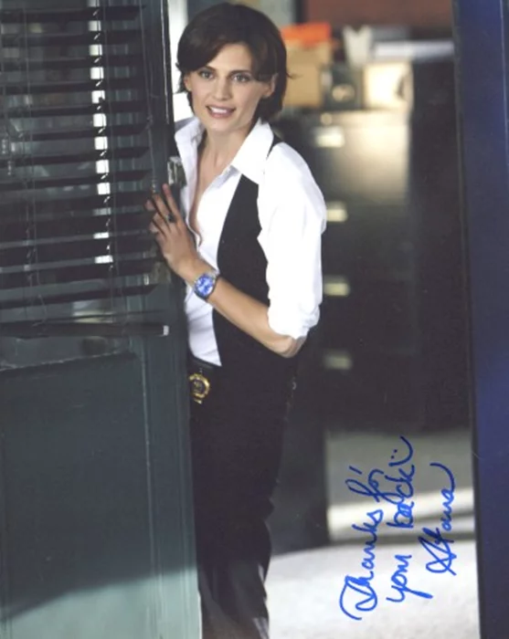 Stana Katic autograph