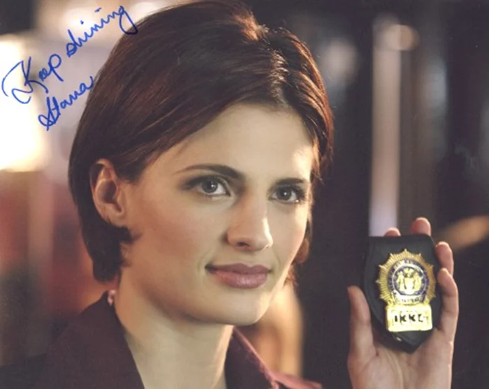 Stana Katic autograph