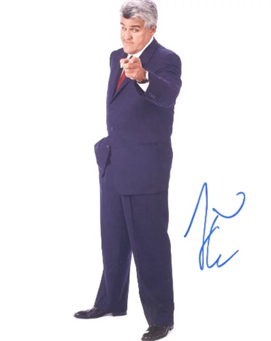 Jay Leno autograph
