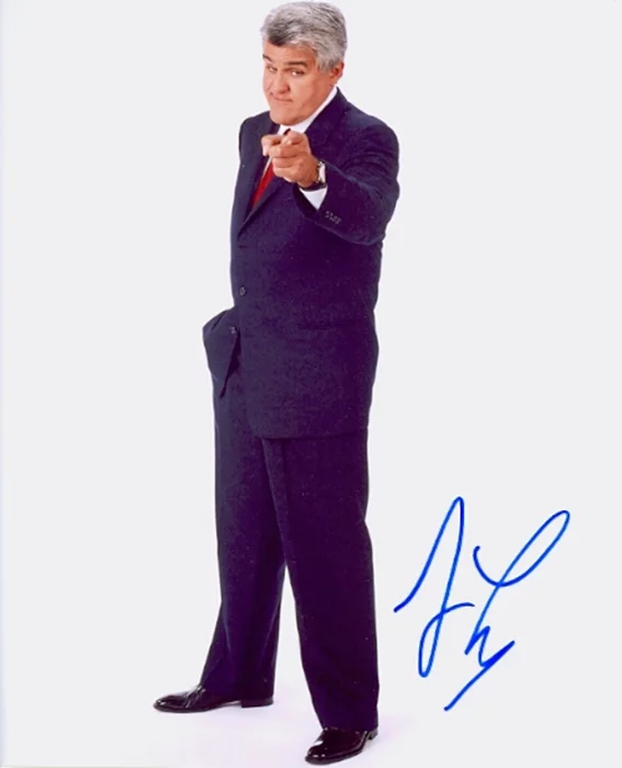 Jay Leno autograph