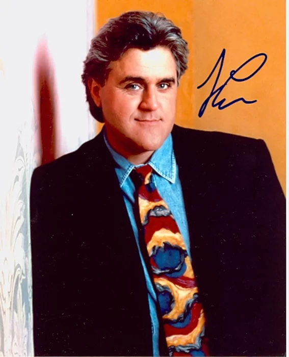 Jay Leno autograph