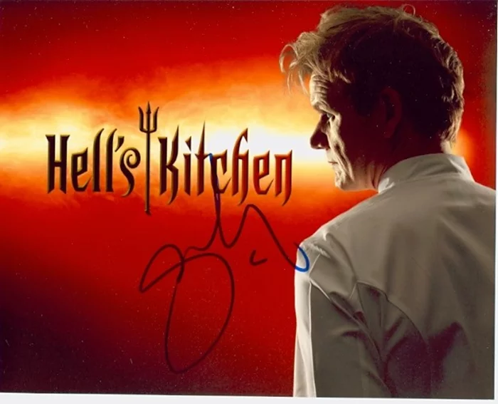 Gordon Ramsay autograph