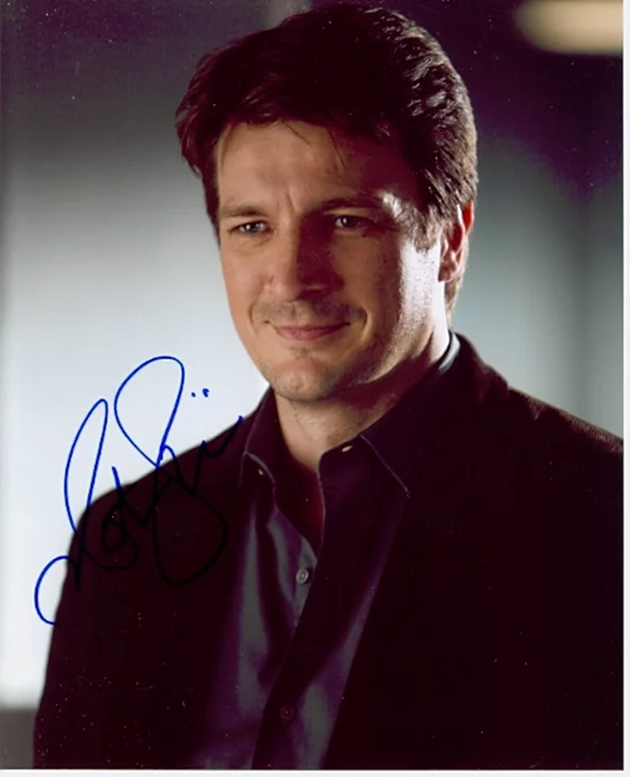 Nathan Fillion autograph