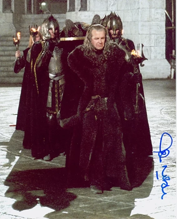 John Noble autograph