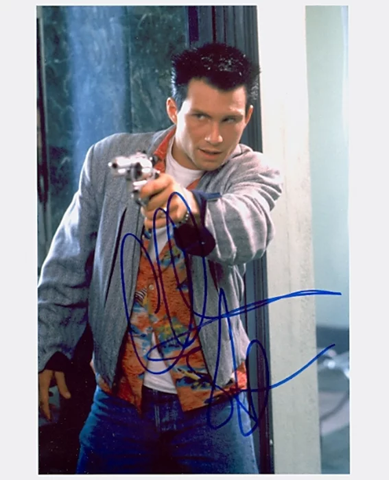 Christian Slater autograph
