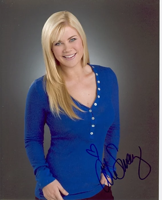 Alison Sweeney autograph