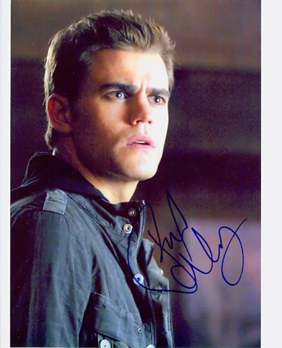 Paul Wesley autograph