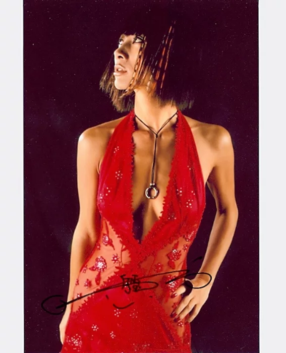 Bai Ling autograph