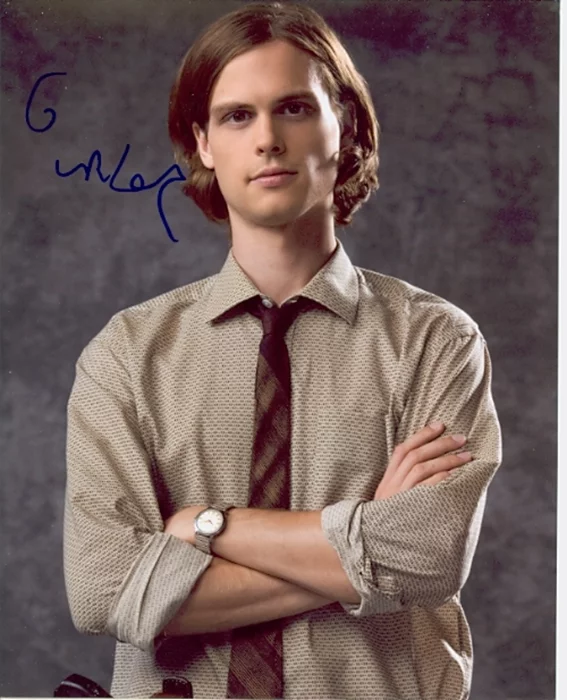 Matthew Gray Gubler autograph