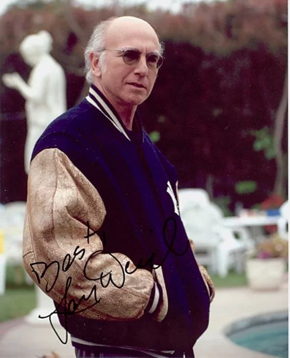Larry David autograph