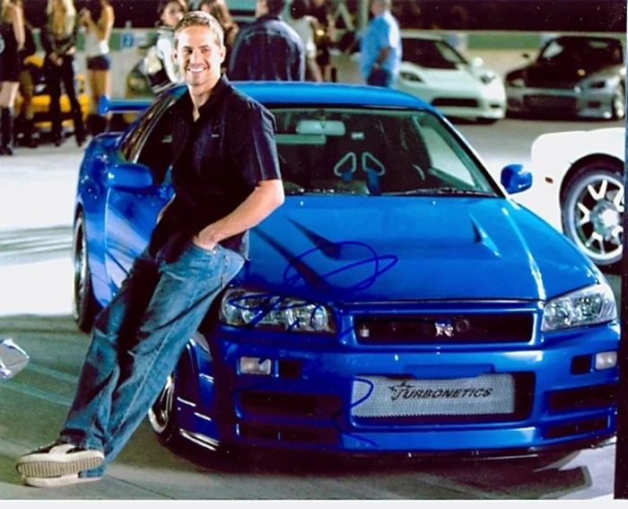 Paul Walker autograph