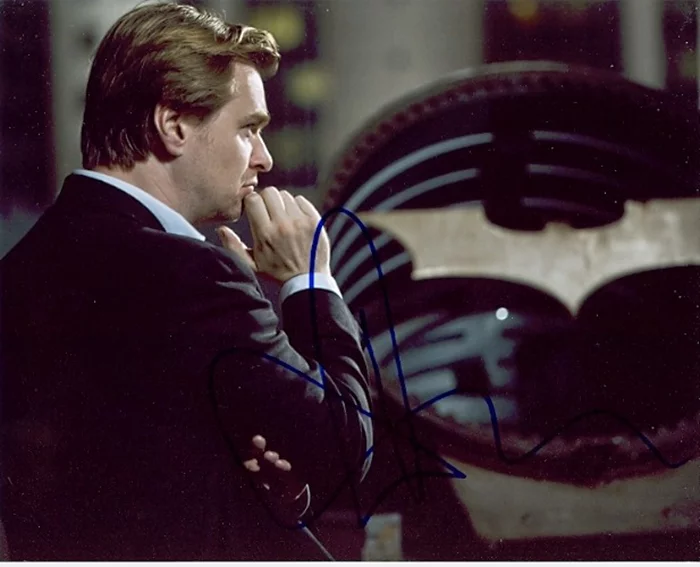 Christopher Nolan autograph