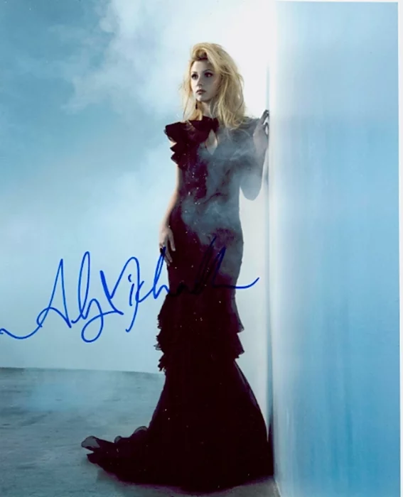Aly Michalka autograph
