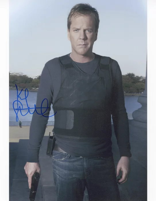 Kiefer Sutherland autograph