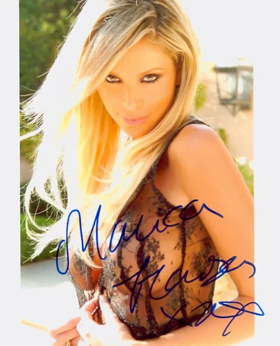 Monica Hansen autograph