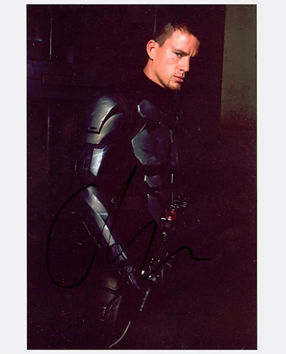 Channing Tatum autograph