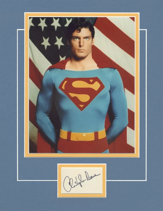 Christopher Reeve autograph