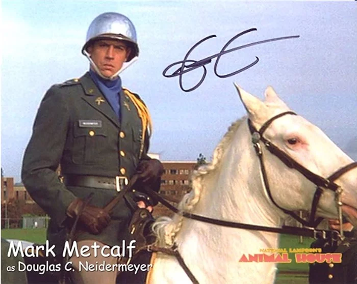 Mark Metcalf autograph