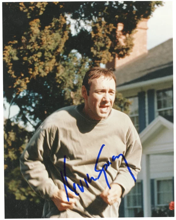 Kevin Spacey autograph