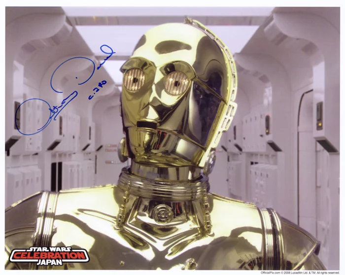 Anthony Daniels autograph