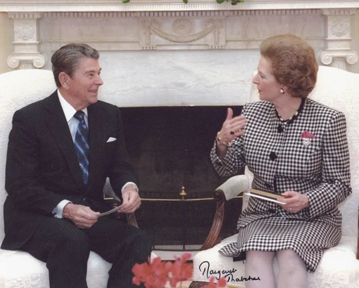 Margaret Thatcher autograph