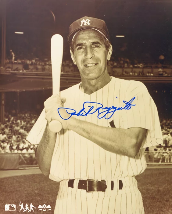 Phil Rizzuto autograph