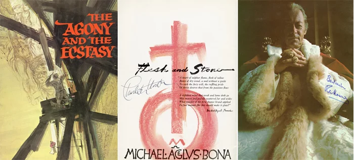 The Agony and The Ecstasy autograph