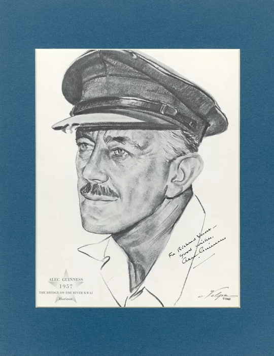 Alec Guinness autograph