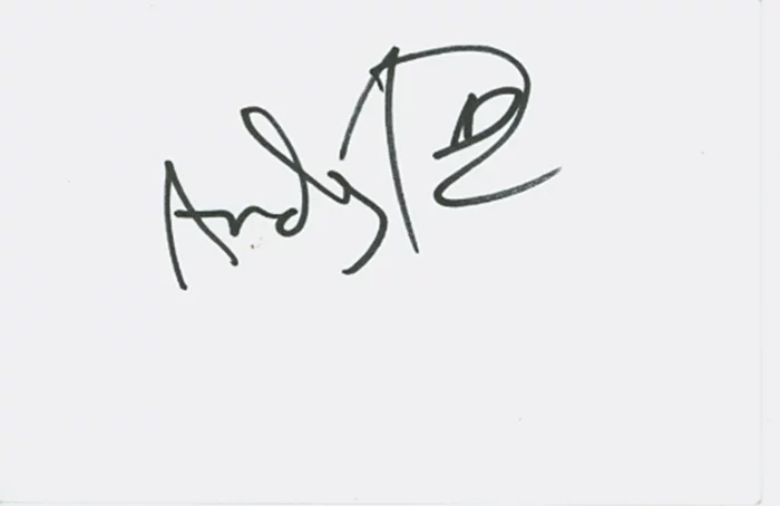 Andy Dick autograph